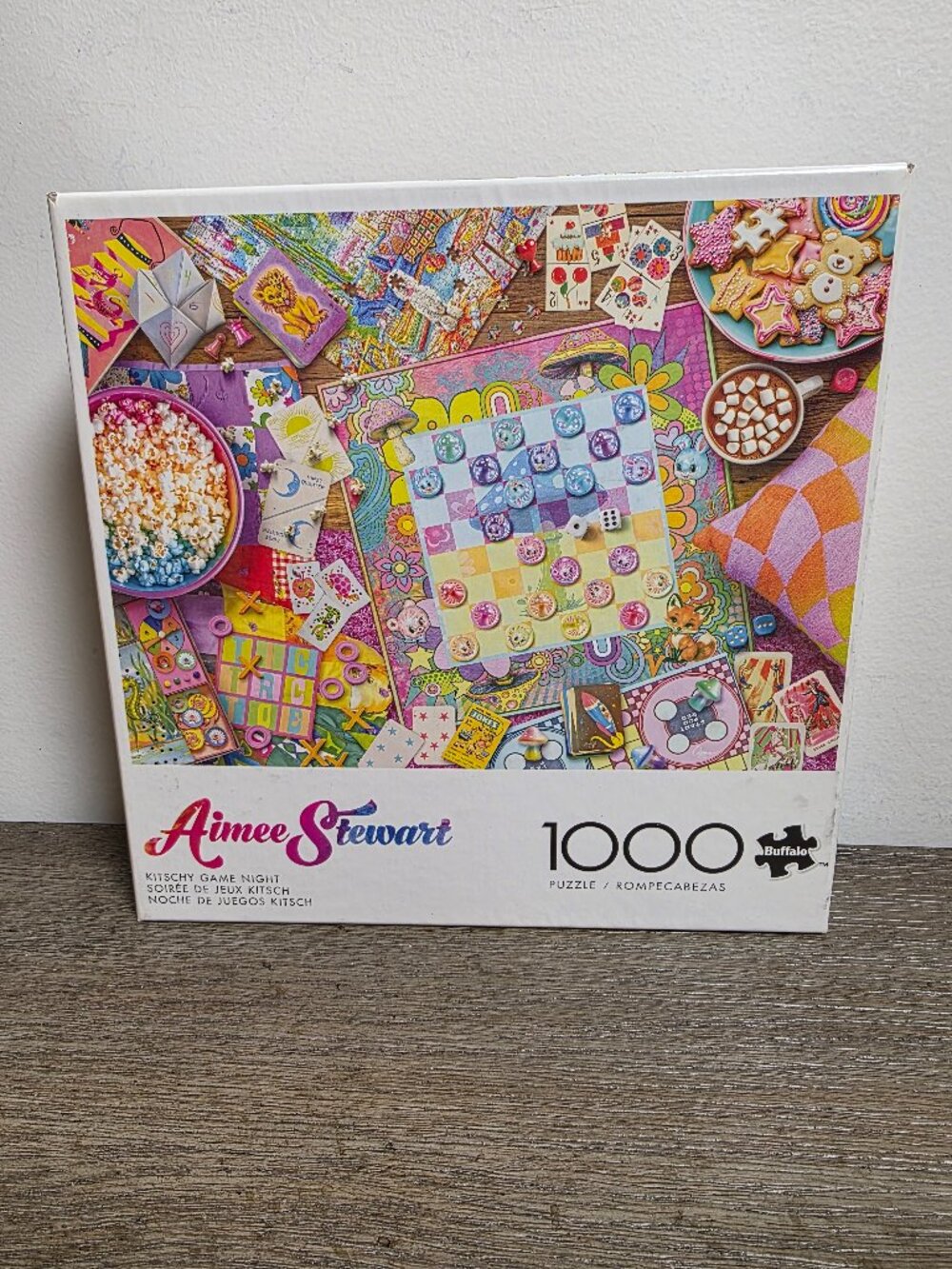 Kitschy Game Night - 1000 Piece Jigsaw Puzzle by Aimee Stewart and Buffalo Games